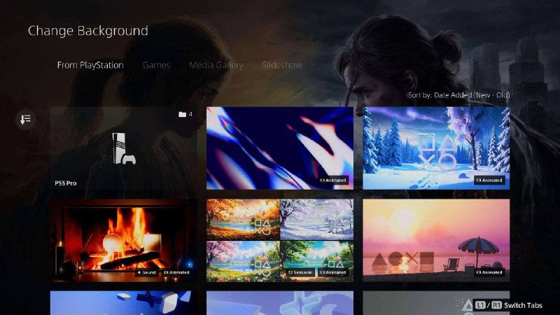 PlayStation 在 Welcome Hub 背景中添加了一个 PS5 Pro 文件夹