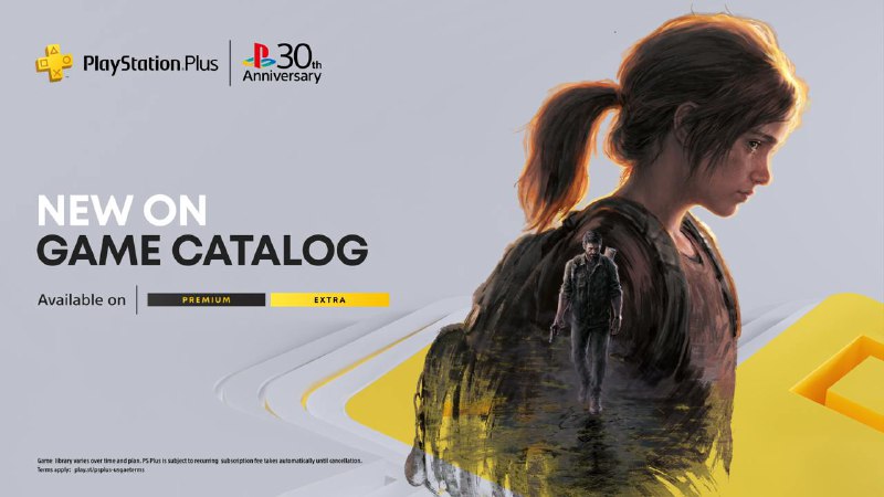 《最后生还者 第一部》PS5版将于9月26日（周四）加入PS Plus游戏目录（二档）