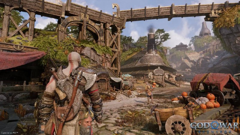 《战神 诸神黄昏》中游戏提供了分辨率模式与性能模式两个选项